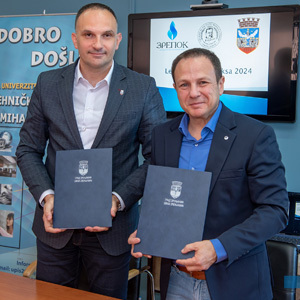 Potpisan sporazum između Grada Zrenjanina i Tehničkog fakulteta - još značajnija podrška lokalne samouprave projektu “Letnje stručne prakse”